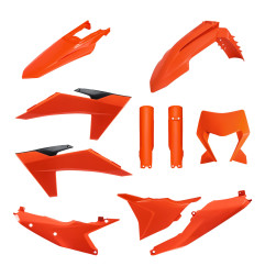 POLISPORT KOMPLET PLASTIKÓW KTM EXC/EXC-F/XC-W/XC-WF TBI '24-'25 KOLOR POMARAŃCZOWY