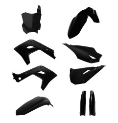 POLISPORT KOMPLET PLASTIKÓW KAWASAKI KX 125 '03-'08; KX 250 '03-'08 RESTYLING KOLOR CZARNY