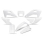 UFO KOMPLET PLASTIKÓW HUSQVARNA FE 250 / 350 / 450 / 501 '25-'26, TE 250 / 300 HERITAGE '25-'26 KOLOR BIAŁY