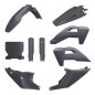 POLISPORT KOMPLET PLASTIKÓW HUSQVARNA TC/FC/TX/FX '25-'26 Z OSŁONĄ LAMPY I OSŁONAMI AMORTYZATORÓW KOLOR SZARY (N-GRAY)