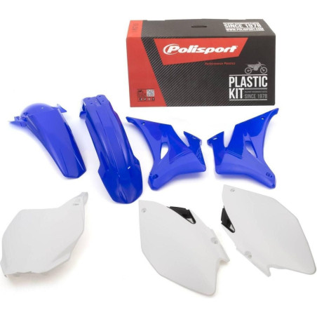 POLISPORT KOMPLET PLASTIKÓW YAMAHA YZ 250F '06-'07 KOLOR NIEBIESKI BIAŁY