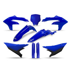 UFO 2026/03 KOMPLET PLASTIKÓW Z OSŁONAMI AMORTYZATORÓW YAMAHA YZF 450 (YZ 450 F) '26, KOLOR OEM NIEBIESKI