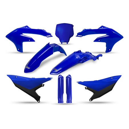 UFO 2026/03 KOMPLET PLASTIKÓW Z OSŁONAMI AMORTYZATORÓW YAMAHA YZF 450 (YZ 450 F) '26, KOLOR OEM NIEBIESKI
