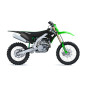 UFO KOMPLET PLASTIKÓW KAWASAKI KXF 250 '21 KOLOR CZARNY / ZIELONY ( W ZESTAWIE OSŁONY TELESKOPÓW ORAZ NAKLEJKI )
