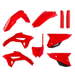 POLISPORT KOMPLET PLASTIKÓW HONDA CRF 250R '22-'24; CRF 450R '21-'24 KOLOR CZERWONY
