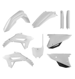 POLISPORT KOMPLET PLASTIKÓW HONDA CRF 250R '22-'24; CRF 450R '21-'24 Z TABLICĄ I OSŁONAMI AMORTYZATORÓW KOLOR BIAŁY