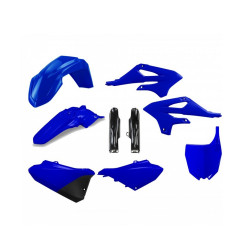 POLISPORT KOMPLET PLASTIKÓW YAMAHA YZ 85 '22-'26 Z TABLICĄ I OSŁONAMI AMORTYZATORÓW KOLOR NIEBIESKI OEM