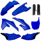 POLISPORT KOMPLET PLASTIKÓW YAMAHA YZ 65 '19-'26 Z TABLICĄ I OSŁONAMI AMORTYZATORÓW KOLOR NIEBIESKI OEM