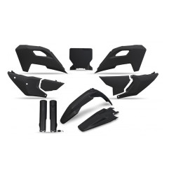 UFO KOMPLET PLASTIKÓW HUSQVARNA TC 125 / 250 '23-'24, FC 250 / 350 / 450 '23-'24, FX 350 / 450 '23-'24 KOLOR CZARNY
