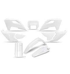 UFO KOMPLET PLASTIKÓW HUSQVARNA TE 150 / 250 / 300 '24-'25, FE 250 / 350 / 450 / 501 '24-'25 KOLOR BIAŁY