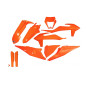 UFO KOMPLET PLASTIKÓW KTM EXC 125 '20-'21, EXC 250 / 300 TPI '20-'23 KOLOR POMARAŃCZOWY #962524