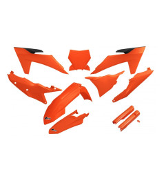 UFO KOMPLET PLASTIKÓW KTM SX 125 / 250 / 300 TBI '23-'24, SX-F 250 / 350 / 450 '23-'24 KOLOR POMARAŃCZOWY