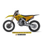 UFO KOMPLET PLASTIKÓW Z OSŁONAMI AMORTYZATORÓW HONDA CRF 250 R '22-'24, CRF 450 R '21-'24 KOLOR ZŁOTY - WYPRZEDAŻ