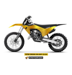 UFO KOMPLET PLASTIKÓW KTM SX 125 / 250 / 300 TBI '23-'24, SX-F 250 / 350 / 450 '23-'24 KOLOR ZŁOTY - WYPRZEDAŻ