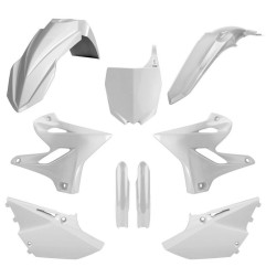 POLISPORT KOMPLET PLASTIKÓW YAMAHA YZ 125/250 '15-'21 Z TABLICĄ I OSŁONAMI AMORTYZATORÓW KOLOR BIAŁY