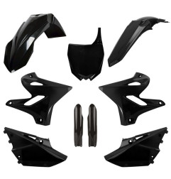 POLISPORT KOMPLET PLASTIKÓW YAMAHA YZ 125/250 '15-'21 Z TABLICĄ I OSŁONAMI AMORTYZATORÓW KOLOR CZARNY