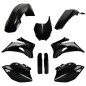 POLISPORT KOMPLET PLASTIKÓW YAMAHA YZ 250F '06-'07; YZ 450F '06-'07 Z TABLICĄ I OSŁONAMI AMORTYZATORÓW KOLOR CZARNY