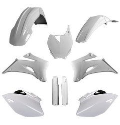 POLISPORT KOMPLET PLASTIKÓW YAMAHA YZ 250F '08-'09; YZ 450F '08-'09 Z TABLICĄ I OSŁONAMI AMORTYZATORÓW KOLOR BIAŁY