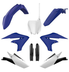 POLISPORT KOMPLET PLASTIKÓW YAMAHA YZ 250F '19-'23; WR 250F '20-'24; YZ 450F '18-'22 KOLOR NIEBIESI BIAŁY