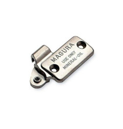 MAGURA POKRYWA POMPY SPRZĘGŁA HYMEC 163 Z UCHWYTEM DŹWIGNI SSANIA (DEKOMPRESATORA, BEZ GWINTU OSADZENIA LINKI (OTWÓR 8,7MM)