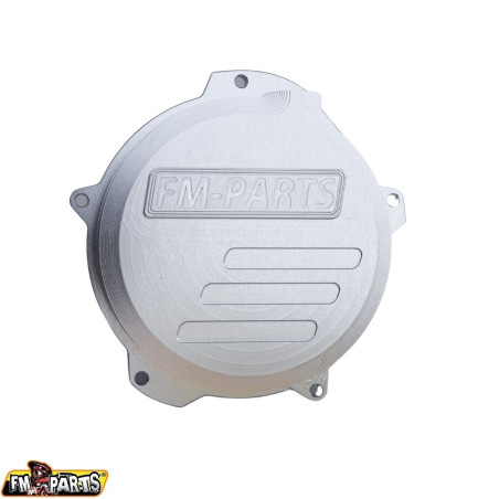FM-PARTS POKRYWA SPRZEGŁA (DEKIEL) WZMACNIANA CNC 6082 ALUMINIUM KTM / HUSQVARNA / GAS GAS 250/300 '24-'26 TBI KOLOR SREBRNY