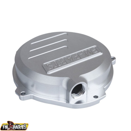 FM-PARTS POKRYWA SPRZEGŁA (DEKIEL) WZMACNIANA CNC 6082 ALUMINIUM KTM / HUSQVARNA / GAS GAS 250/300 '24-'26 TBI KOLOR SREBRNY