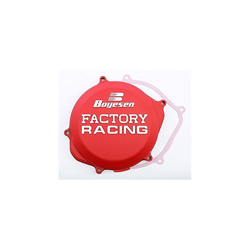 Pokrywa sprzęgła FACTORY wyścigowy zamiennik, aluminium, czerwony Pokrywa sprzęgła FACTORY wyścigowy zamiennik, aluminium, czerwony