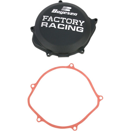 Pokrywa sprzęgła FACTORY wyścigowy zamiennik, aluminium, czarny