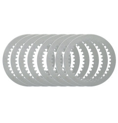 BRONCO PRZEKŁADKI TARCZ SPRZĘGŁOWYCH SUZUKI DRZ400 00-12, LTZ400 03-04 (139,9X105,2X1,6X37T)-7X (7 SZT.) (PS071A)