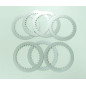 PSYCHIC PRZEKŁADKI TARCZ SPRZĘGŁOWYCH YAMAHA YZ125 93-16 (YZ125 91-92 - 6 SZT) (123,9X91,7X1,6X30T)-7X (PS044B)