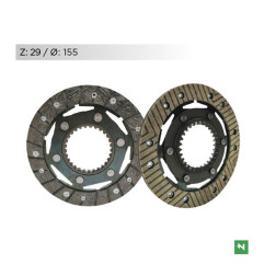 NEWFREN TARCZE SPRZĘGŁOWE MOTO GUZZI 850/940/1000/1100/1200 (EBS-0) (SUCHE SPRZĘGŁO) (DWIE TARCZE) (WZMOCNIONE)