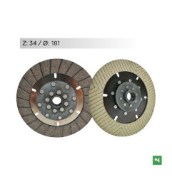 NEWFREN TARCZE SPRZĘGŁOWE BMW R 50/60/75/80/100 (MCC601) (SUCHE SPRZĘGŁO) (WZMOCNIONE)