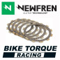 NEWFREN TARCZE SPRZĘGŁOWE RACING YAMAHA FZ6 FAZER '04-'08; YZF 600 R6 '99-'05 CARBON (EBS2255R)