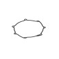 XRADICAL(ARTEIN GASKETS) USZCZELKA POKRYWY SPRZĘGŁA (ZEWNĘTRZNA) YAMAHA YZF 250 '14-'18, WRF 250 '15-'18, YZ 250FX '15-'17,