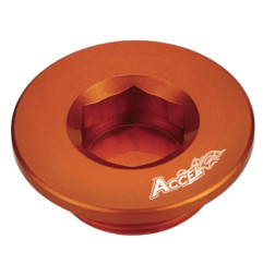 ACCEL KOREK INSPEKCYJNY POKRYWY ZAPŁONU KTM SXF250/350/450/505 '07-'13 KOLOR POMARAŃCZOWY