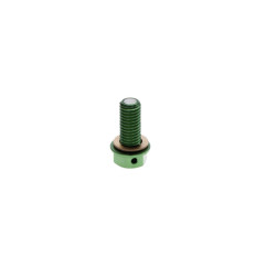 ACCEL KOREK SPUSTOWY OLEJU KAWASAKI KXF 450 '06-'15 KOLOR ZIELONY (MDP-03GR)