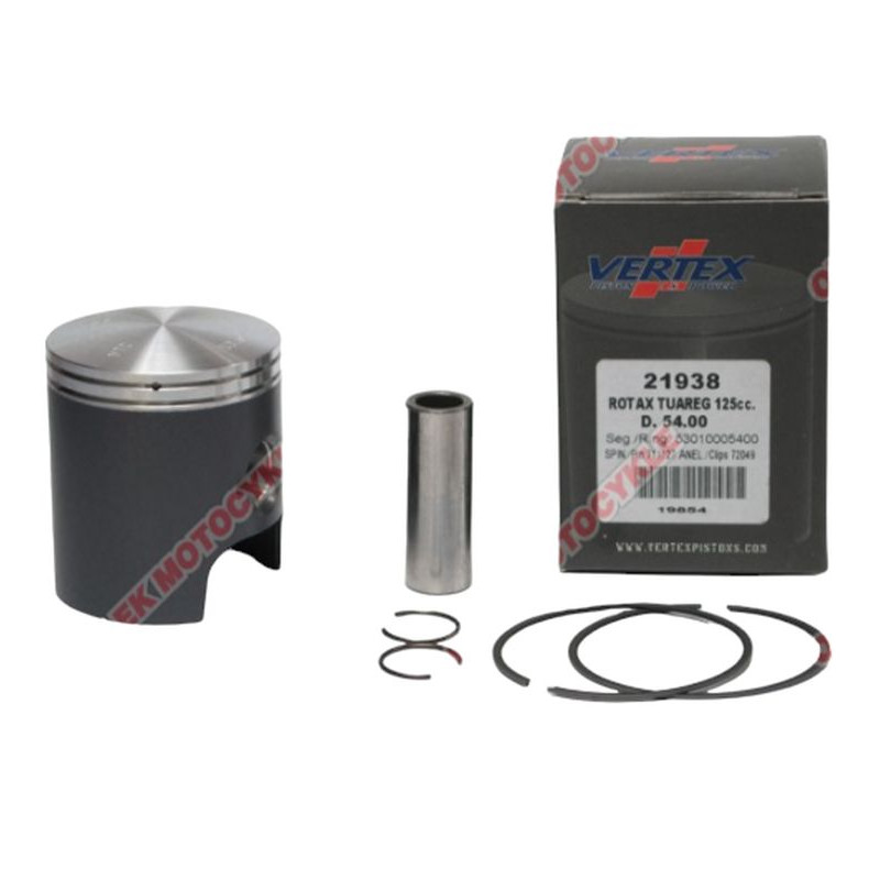 VERTEX TŁOK APRILIA TUAREG 125, CYLINDER ŻELIWNY (53,95MM=NOMINAŁ) VERTEX TŁOK APRILIA TUAREG 125, CYLINDER ŻELIWNY (53,95MM=NOMINAŁ)