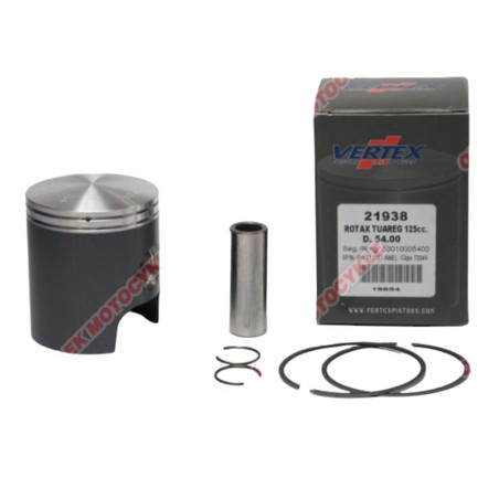 VERTEX TŁOK APRILIA TUAREG 125, CYLINDER ŻELIWNY (53,95MM=NOMINAŁ)