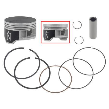 NAMURA TŁOK HONDA CRF 230F '03-19, CRF 230L/M '08-09 (= +1,00MM) (PIERŚCIENIE NX-10230-4R) (66,5MM)