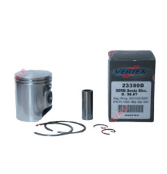 VERTEX TŁOK DERBI SENDA 50 (39,85MM) (PIERŚCIENIE 53010003990 x 2 SZT.)