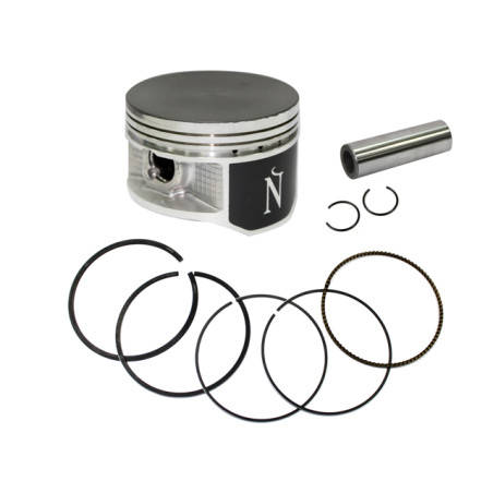 NAMURA TŁOK HONDA TRX 250 RECON '97-'01 (69.45=+1,00MM)(PŁASKIE DENKO, BEZ WYCIĘCIA NA ZAWORY) (PIERŚCIENIE NA-10025-4R)