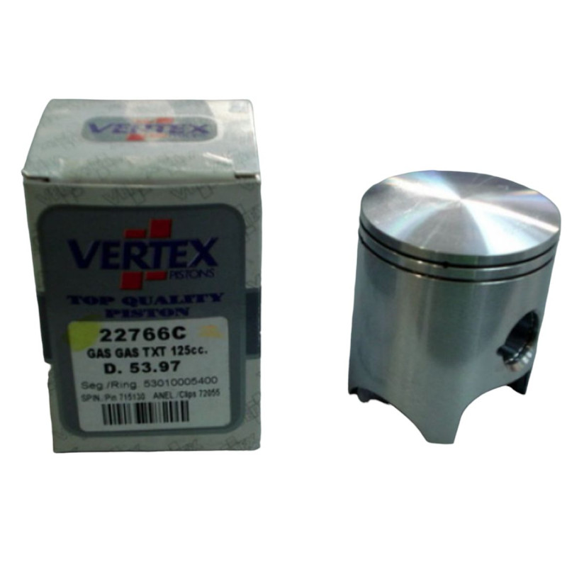 VERTEX TŁOK GAS GAS 125 TXT '02-'21MM (53,97MM) (+0,02MM) (PIERŚCIENIE 53009805400 x 2 SZT.) VERTEX TŁOK GAS GAS 125 TXT '02-'21MM (53,97MM) (+0,02MM) (PIERŚCIENIE 53009805400 x 2 SZT.)