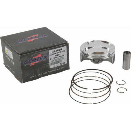 VERTEX TŁOK KAWASAKI KXF 250 (KXF250) '17-'19 PRO HC GP RACER (14,3:1=+,07) (76,96MM)