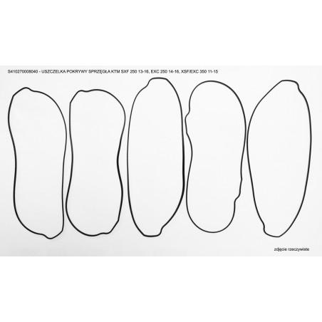 ATHENA USZCZELKA POKRYWY SPRZĘGŁA KTM SXF 250 '13-'16, EXC 250 '14-'16, XSF/EXC 350 '11-'15, OEM, 77230027000