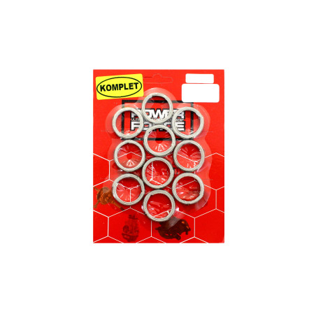 USZCZELKA TŁUMIKA WYDECHU POWER FORCE 25X34X5 MM KOMPLET 10SZT