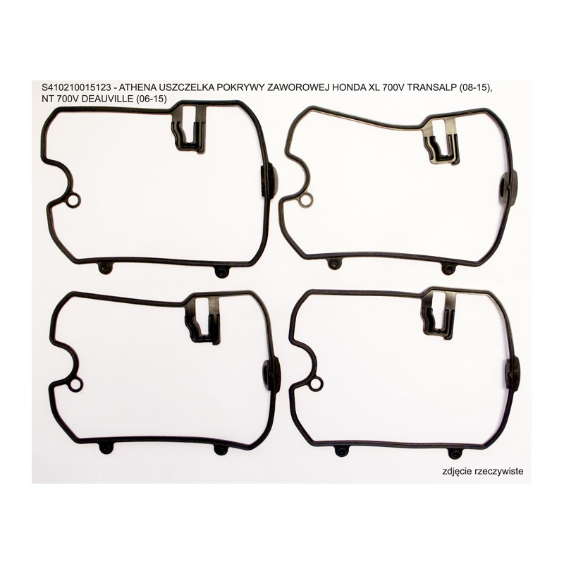 ATHENA USZCZELKA POKRYWY ZAWOROWEJ HONDA XL 700V TRANSALP '08-'11, NT 700V DEAUVILLE '06-'10, OEM, 12391MEW920