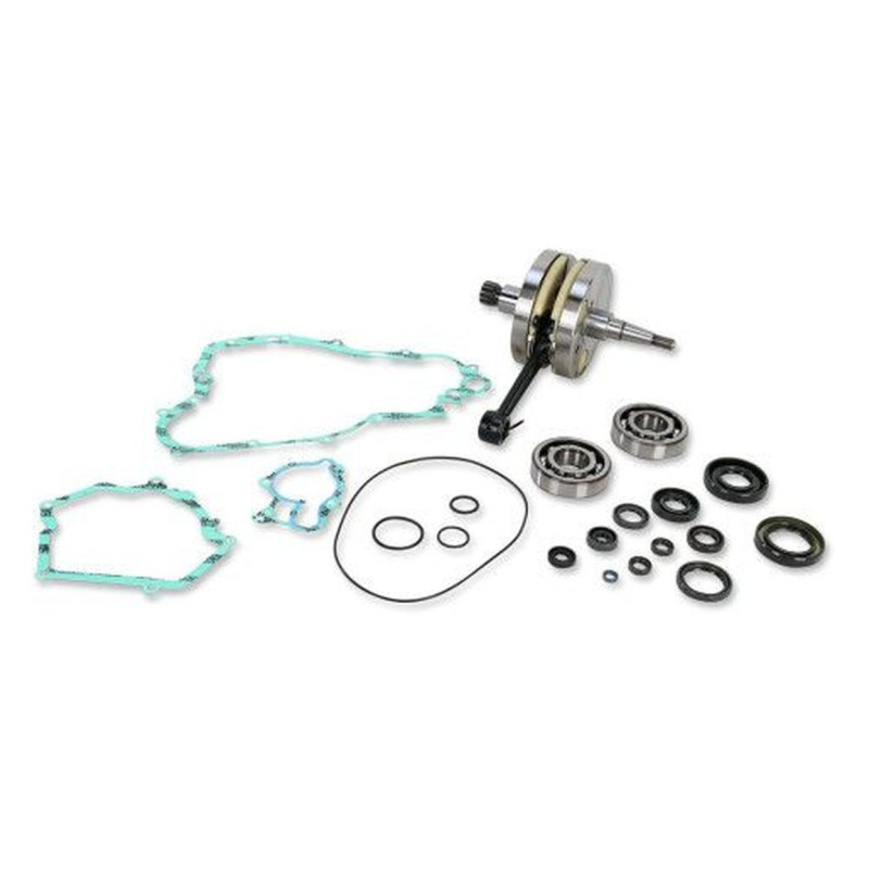 WISECO WAŁ KORBOWY YAMAHA YZ 250 '03-'26 (Z ŁOŻYSKAMI I USZCZELNIACZAMI NA WAŁ ORAZ KOMPLETEM USZCZELEK NA DÓŁ SILNIKA)