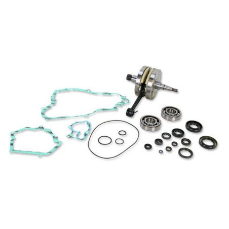 WISECO WAŁ KORBOWY YAMAHA YZ 250 '03-'26 (Z ŁOŻYSKAMI I USZCZELNIACZAMI NA WAŁ ORAZ KOMPLETEM USZCZELEK NA DÓŁ SILNIKA)