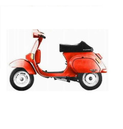 WAŁ KORBOWY RMS 2T 50 CCM VESPA PK/PK XL SWORZEŃ 12 MM