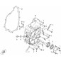 13. Uszczelka pokrywy magneta cfmoto 500 X5, 0180-014002, CF188-014002